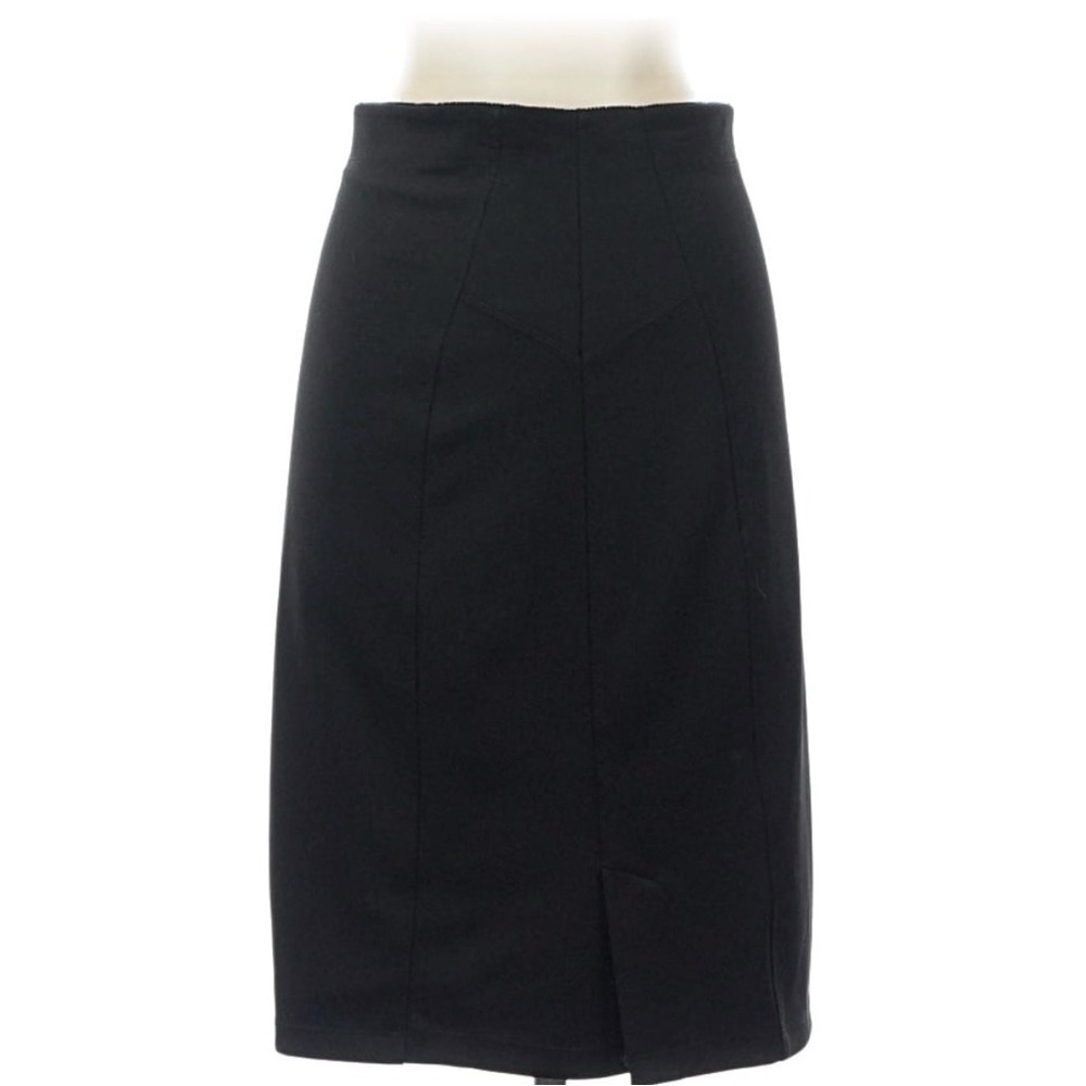 Classic Black Pencil Skirt - Women's